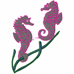 Fishes Embroidery Design 10 Fishes Embroidery Design 10